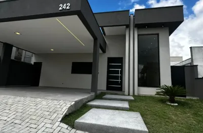Casa térrea lindíssima com 152m² -3 dormitórios sendo 2  suites- area total 250m²- condominio rudá- bairro floresta