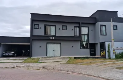 Sobrado em condominio bosque dos manacas- 350m² -3 suites-3 salas