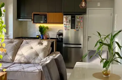 Lindo apartamento-52 m² - 2 dormitórios - varanda -jardim satelite