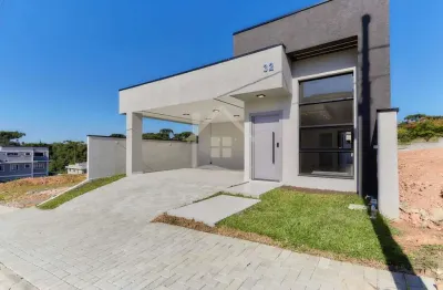 Casa em condomínio para venda em campo largo, jardim das américas, 3 dormitórios, 1 suíte, 2 banheiros, 2 vagas