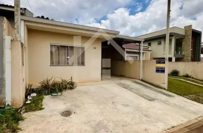 Casa para venda em campo largo, aguas claras, 3 dormitórios, 1 suíte, 2 banheiros, 1 vaga
