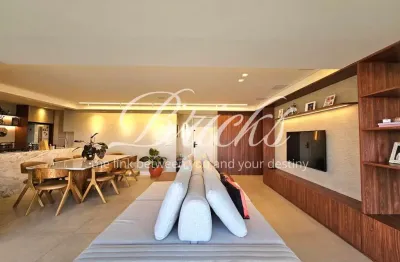 Campo belo, apartamento mobiliado a venda 146 m², 3 suites+escritório, 2 vagas, depósito