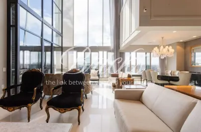 Cobertura duplex one sixty cyrela by yoo 476m² com 4 suites e 6 vagas de garagem