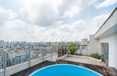 Cobertura à venda no brooklin , 325 m² ,3 quartos, 1 suíte, 3 vagas,