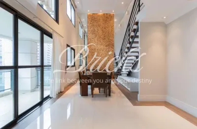 Apartamento duplex - jardim paulista de 228 m², com 3 suítes e 4 vagas