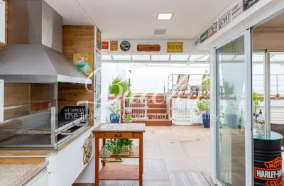 Cobertura duplex a venda -alto da boa vista - 311m² 4 vagas 3 suítes - quadra de tenis