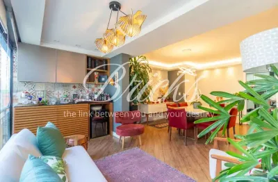 Apartamento com varanda integrada em condomínio clube lazer completo do campo belo neoclássico