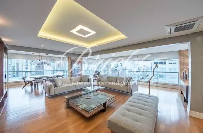 Apartamento jardim america , 205 m², mobiliado,  4 dormitórios, 3 suites, 4 vagas