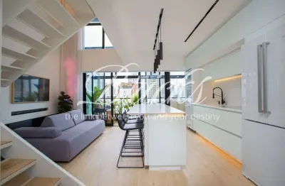 Duplex mobiliado a venda campo belo, 67,50 m², 1 suite, 2 vagas