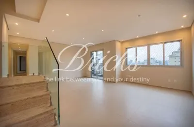 Cobertura duplex 264m² 4 dormitorios 3 vagas de garagem  - brooklin