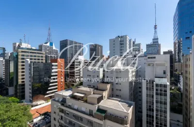 Apartamento na alameda santos com 105m² - vista livre - andar alto - proximo ao metrô
