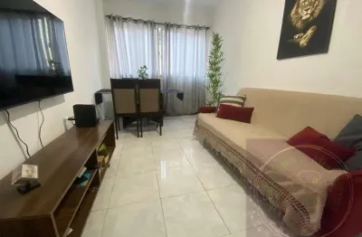 Apartamento para venda em santos, marapé, 1 dormitório, 1 banheiro, 1 vaga