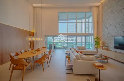 Apartamento com 4 quartos ( 4 suítes) à venda, 338m² por r$5.200.000 - condomínio the lake gramercy