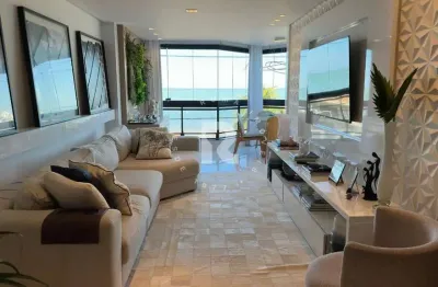 Apartamento com 3 quartos à venda na avenida beira mar, 410, praia do morro, guarapari por r$ 2.500.000