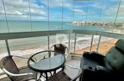 Apartamento com 2 quartos à venda na avenida beira mar, 5, praia do morro, guarapari por r$ 980.000