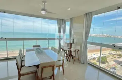 Apartamento com 4 quartos à venda na avenida beira mar, 1015, praia do morro, guarapari por r$ 1.790.000