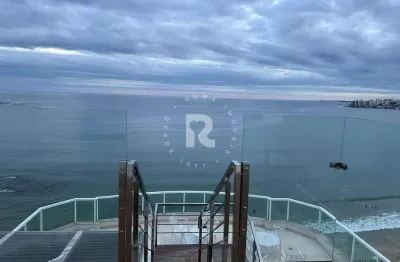 Cobertura com 4 quartos à venda na avenida beira mar, 1068, praia do morro, guarapari por r$ 3.900.000