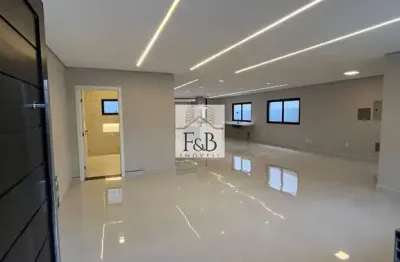 Incrível casa nova e moderna à venda no parque três meninos, sorocaba. 3 suítes, 322m².