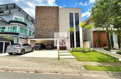 Casa luxo alphaville tamboré 10, 4 suítes, piscina, mobiliada