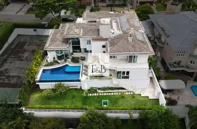 Mansão de luxo 1.430m² em alphaville zero | 4 suítes, lazer completo