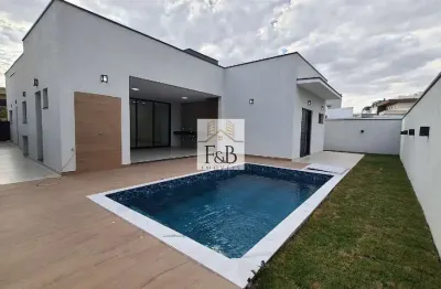 Casa térrea exclusiva 3 suítes alphaville nova esplanada | lazer completo