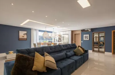 Alto padrão 224m² mobiliado | varanda gourmet | vista mata | condomínio luxo