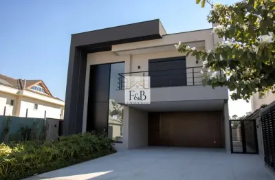 Alphaville tamboré 10: casa de luxo com 434m², 5 suítes e lazer premium