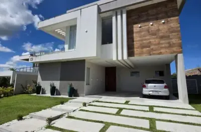 Linda casa duplex com 4 suítes em alphaville litoral norte 3!!