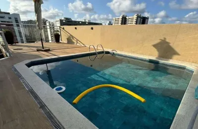 Cobertura de luxo na pituba: 4 quartos, 3 suítes, 239m². venha conferir!