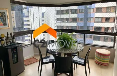 Excelente apartamento com 127 m2, 4/4, no caminho das árvores!