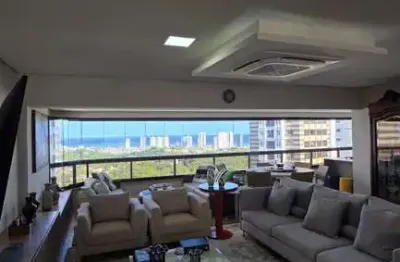 Apartamento de luxo, decorado, 3 suítes, 4 vagas, 225m², vista mar!