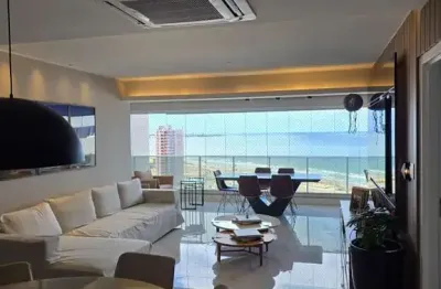 Hemisphere 360: apartamento decorado, andar, nascente, com linda vista mar!