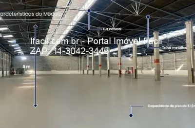 Galpão modular em cajamar - jordanésia - ifacil.com.br