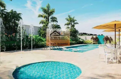 Apartamento à venda em jundiaí, santa gertrudes, com 2 quartos, 54m²