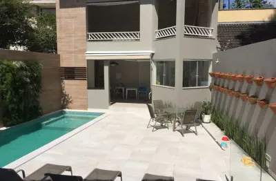 Oportunidade única sobrado alto padrão recém reformado com 413m² de terreno e 500m² a/const.  finíssimo acabamento piscina aquecida pub  aquecimento solar !