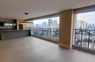 Alto padrão amplo 203 m² apartamento finíssimo acabamento decorado por arquiteto, andar alto vista para serra da cantareira