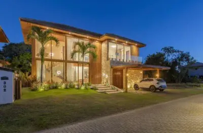 Casa em condomínio fechado com 5 quartos à venda na emanuel  leôncio nascimento, 99, zona rural, mata de são joão por r$ 5.500.000