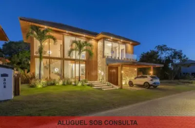 Casa em condomínio fechado com 5 quartos para alugar na emanuel  leôncio nascimento, 99, zona rural, mata de são joão