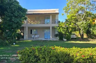 Casa em condomínio fechado com 4 quartos à venda na rodovia ba-099 - estrada do côco, km 08 condomínio busca vida, s/n, abrantes, camaçari por r$ 1.950.000