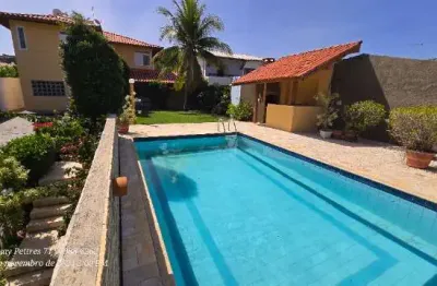 Casa com 4 quartos à venda na rua praia de pitimbu, 70, vilas do atlantico, lauro de freitas por r$ 1.200.000