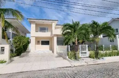 Casa em condomínio fechado com 5 quartos à venda na rua priscila b dutra, buraquinho, lauro de freitas por r$ 1.980.000