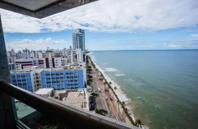 Alugo 4 quartos semi mobiliado - alto padrão -av. boa viagem