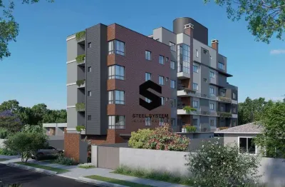 Apartamento com 2 dormitórios à venda, 72 m² por r$ 518.400 - são pedro - são josé dos pinhais/pr