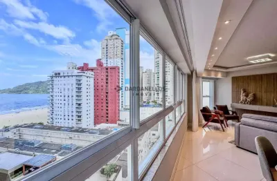 Apartamento quadra mar com 3 suítes e 3 vagas no edifício montreux