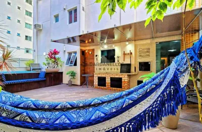 Apartamento garden com terraço e piscina privativa, 2 suítes, 2 vagas.