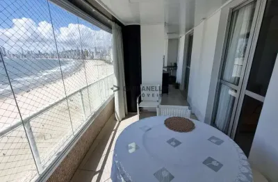 Frente mar com 4 quartos na barra norte de balneário camboriú