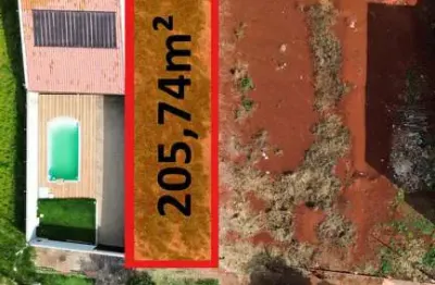 Terreno à venda em maringá, jardim diamante, com 205.74 m²