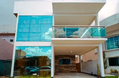 Casa duplex com 4 suites no condomínio cidade jardim ll a venda