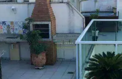 Cobertura com 3 dormitórios à venda, sendo 2 suítes, 188 m² por r$ 1.000.000 - itaipu - niterói/rj