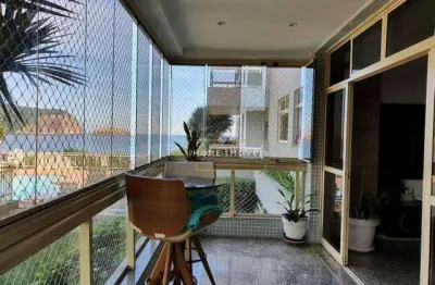 Lindo apartamento com 4 dormitórios à venda, sendo 1 suíte, 180 m² por r$ 2.300.000 - camboinhas - niterói/rj